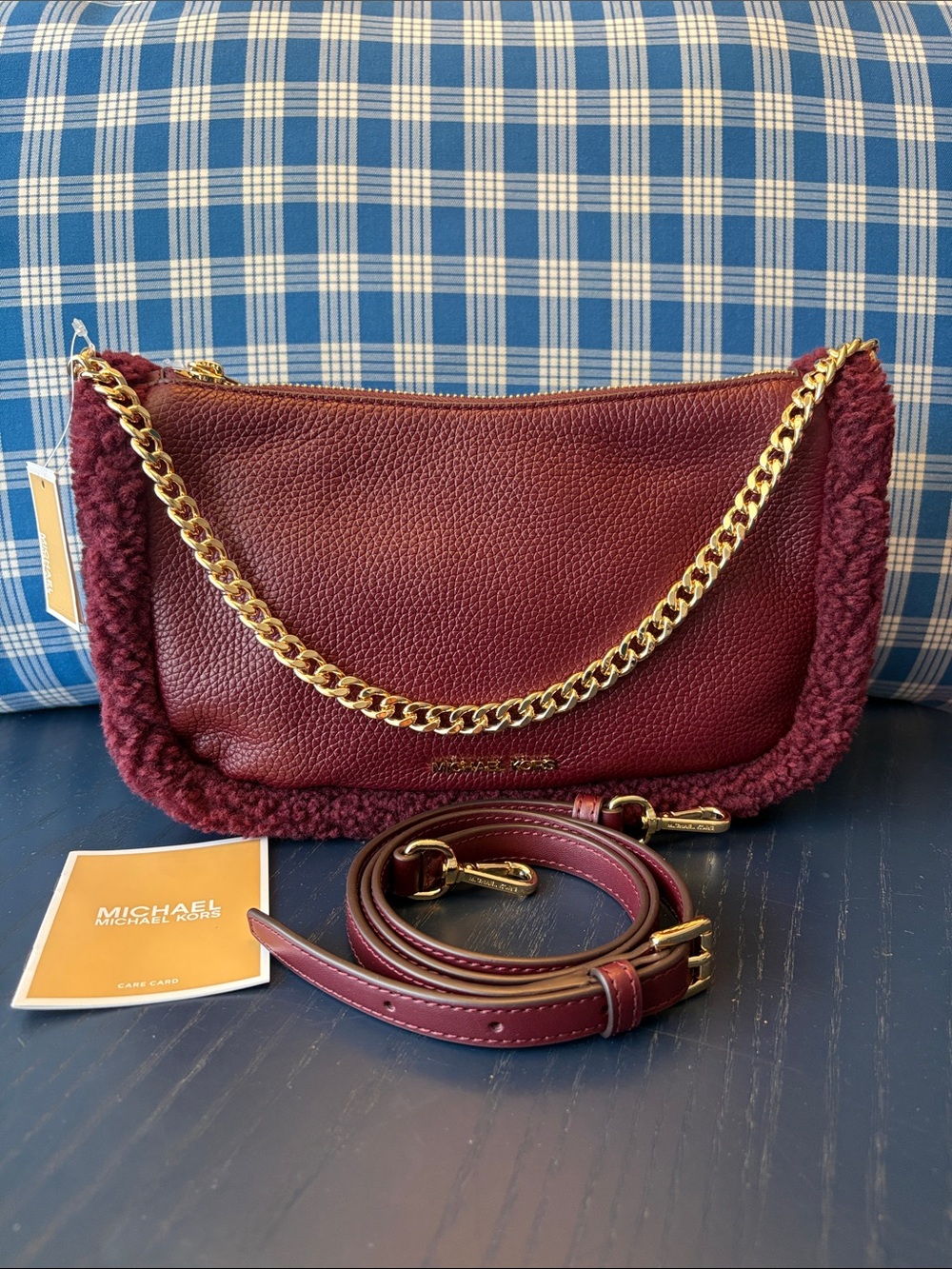NWT Michael Kors Carmela Crossbody Bag